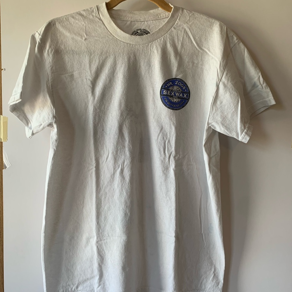 White Sex Wax Logo tee